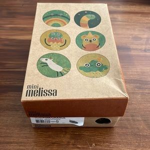 NWT Mini Melissa Toddler Shoes